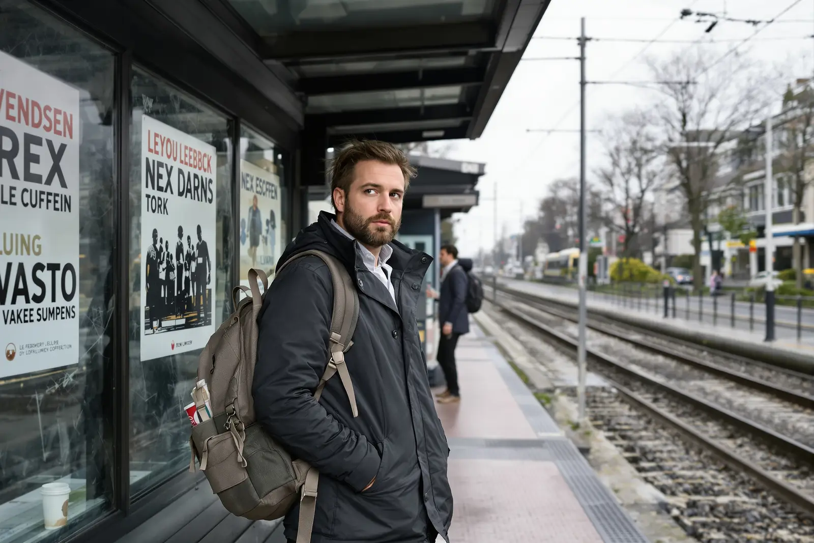 Mann sitzt morgens ruhig auf einer Parkbank: innere Stabilität als Ziel, wenn du dein Selbstwertgefühl stärken willst